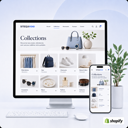 Création de collections Shopify