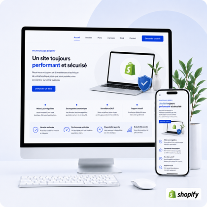 Création de modèles produits Shopify