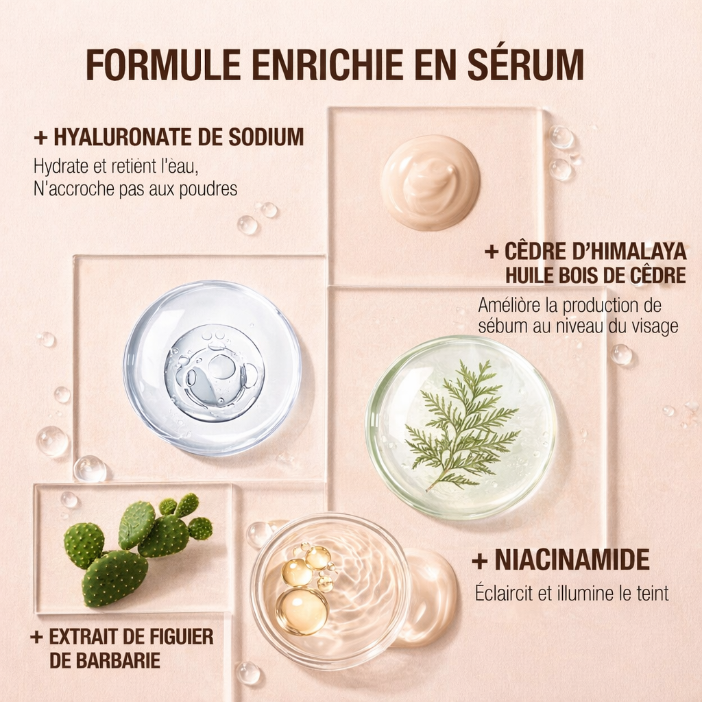 Fond de Teint SPF30 – Teint Parfait & Protection Totale