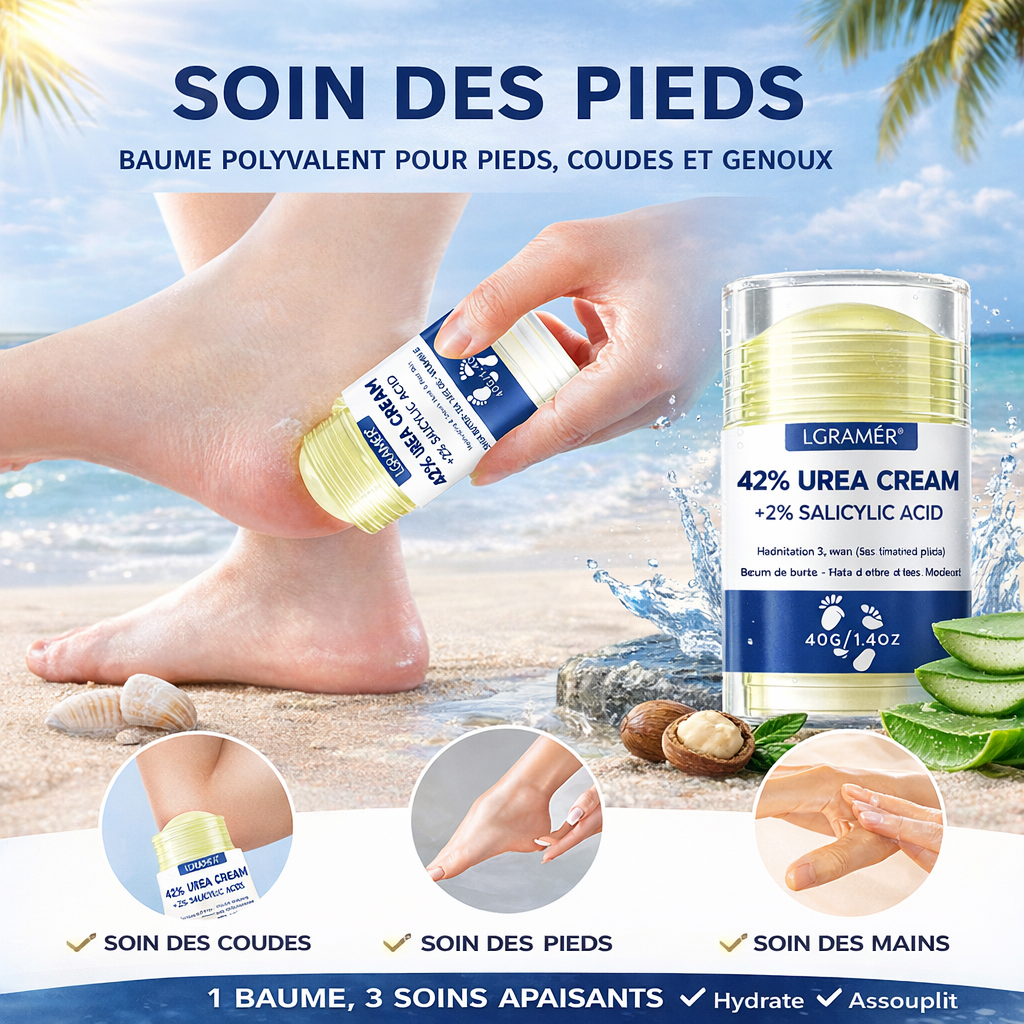Crème Réparatrice pour Talons Fissurés