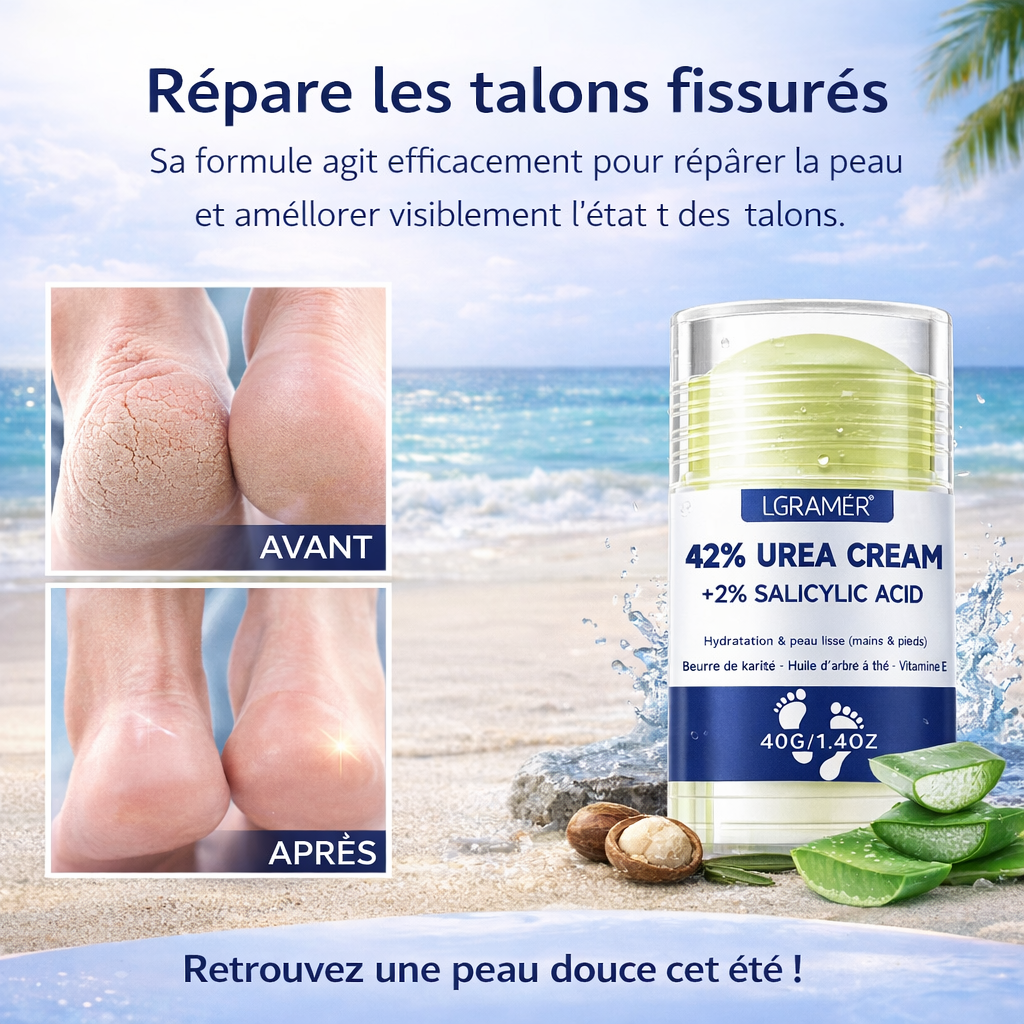 Crème Réparatrice pour Talons Fissurés