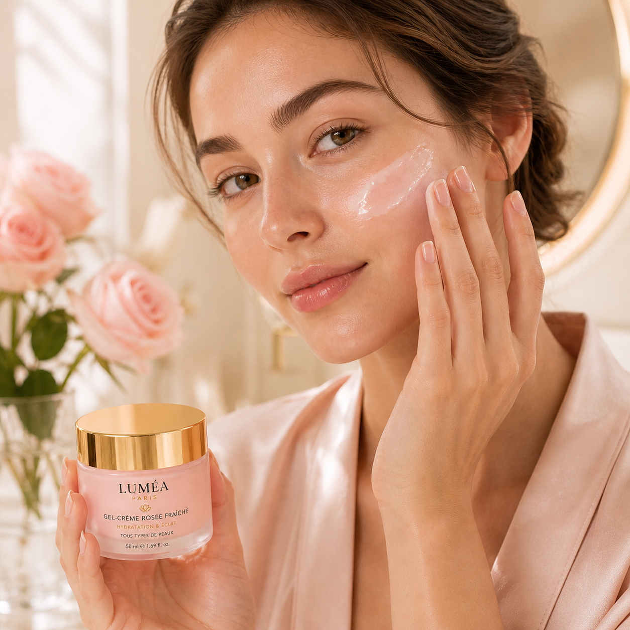 Gel-Crème Rosée Fraîche