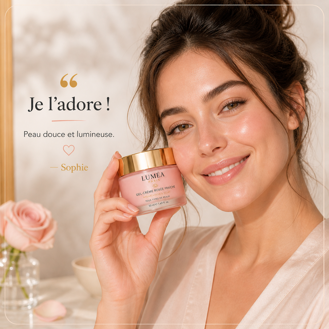 Gel-Crème Rosée Fraîche