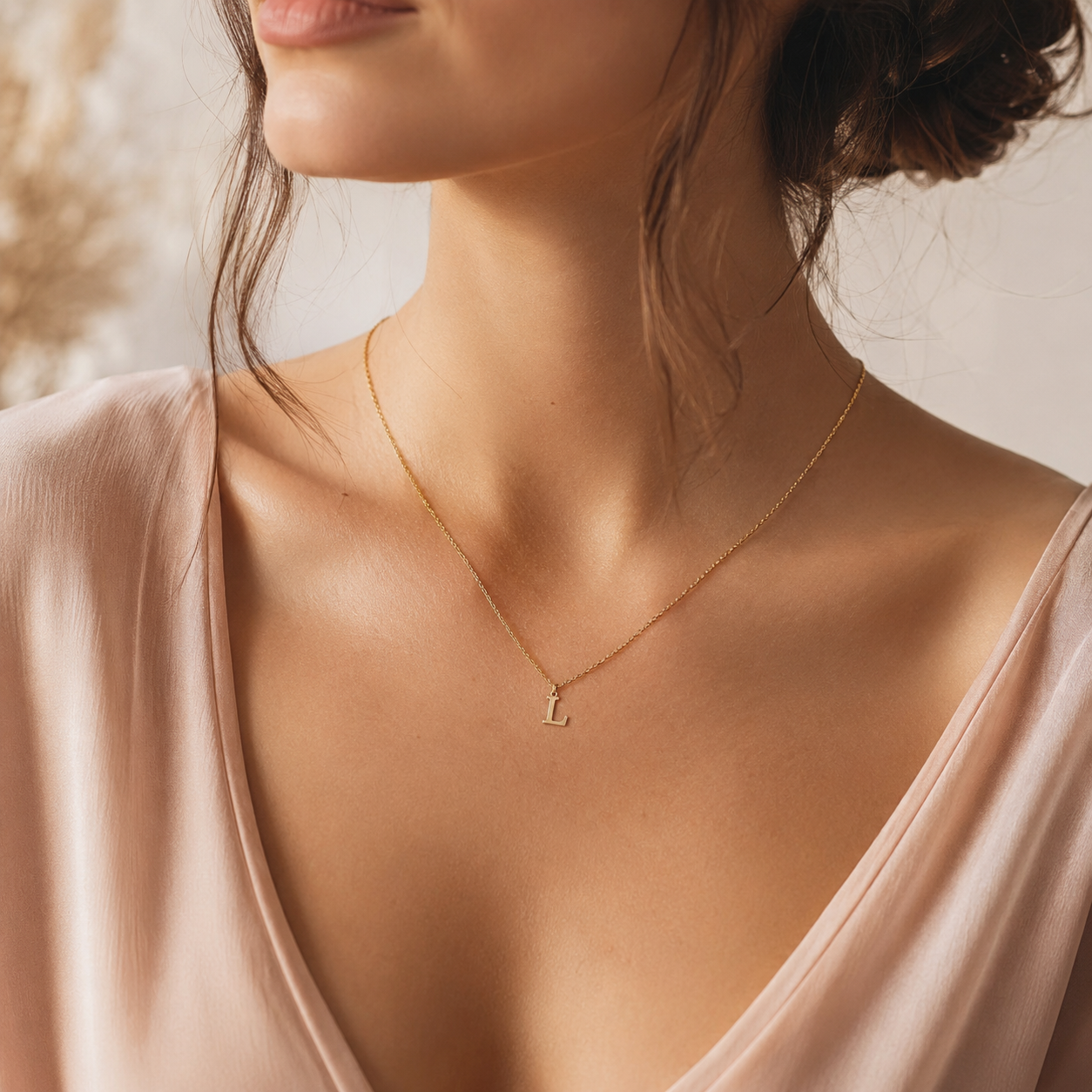 Collier Initiale Liora