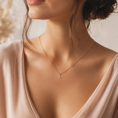 Collier Initiale Liora