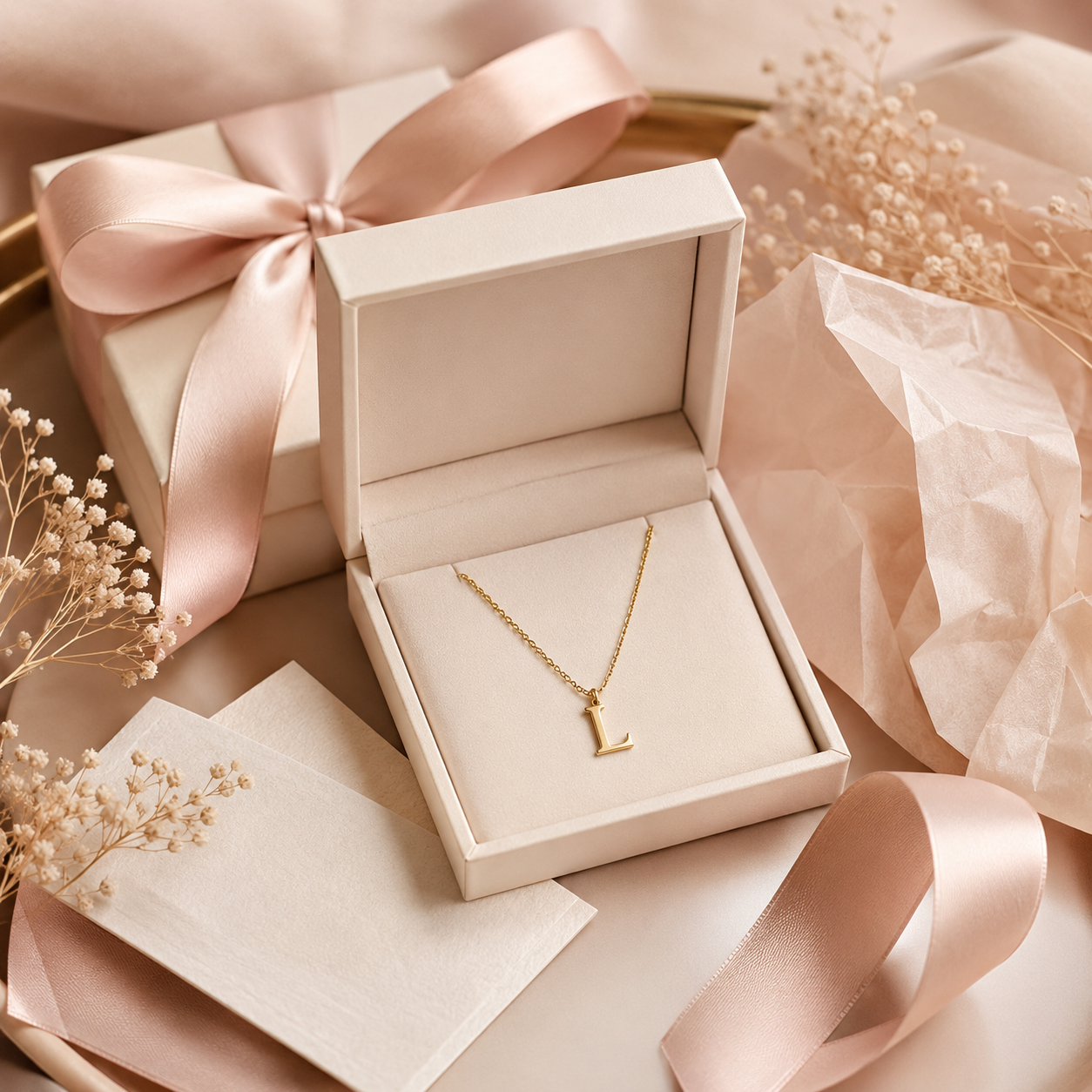 Collier Initiale Liora
