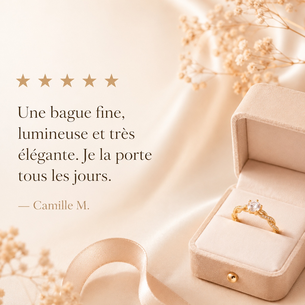 Bague Éclat Doré