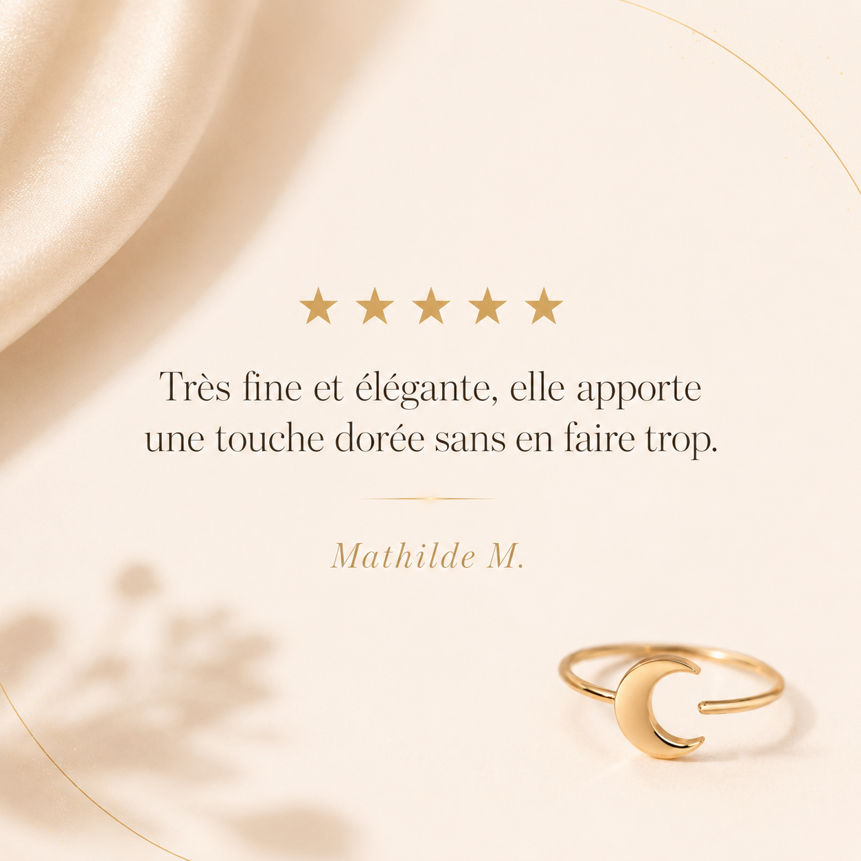 Bague Lune