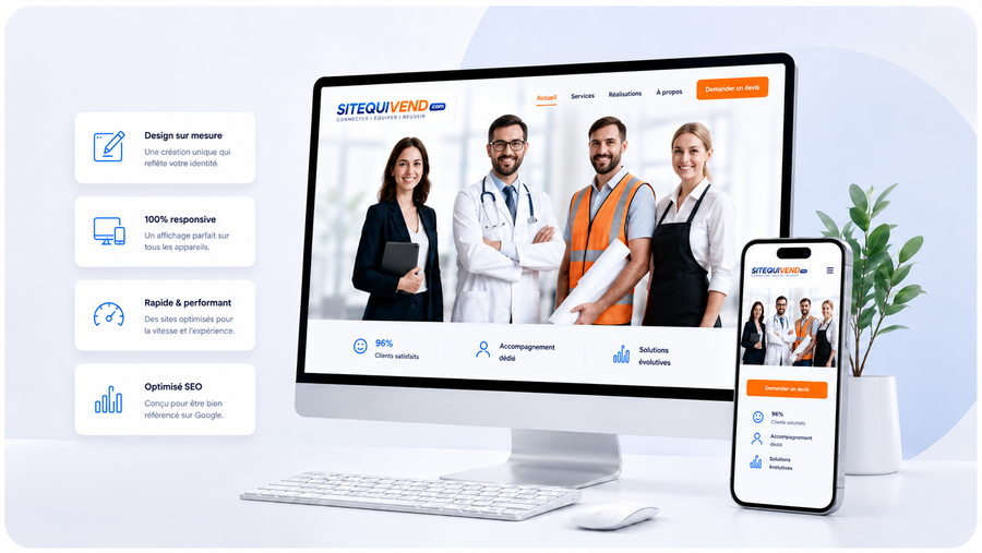 Création de site internet professionnel