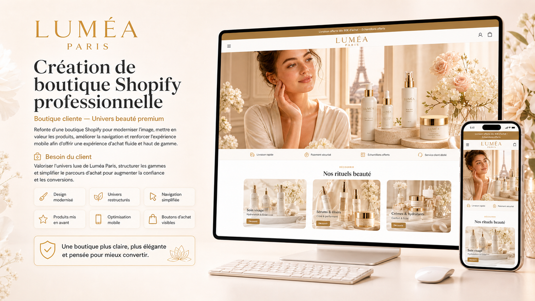 Luméa Paris — Concept démo