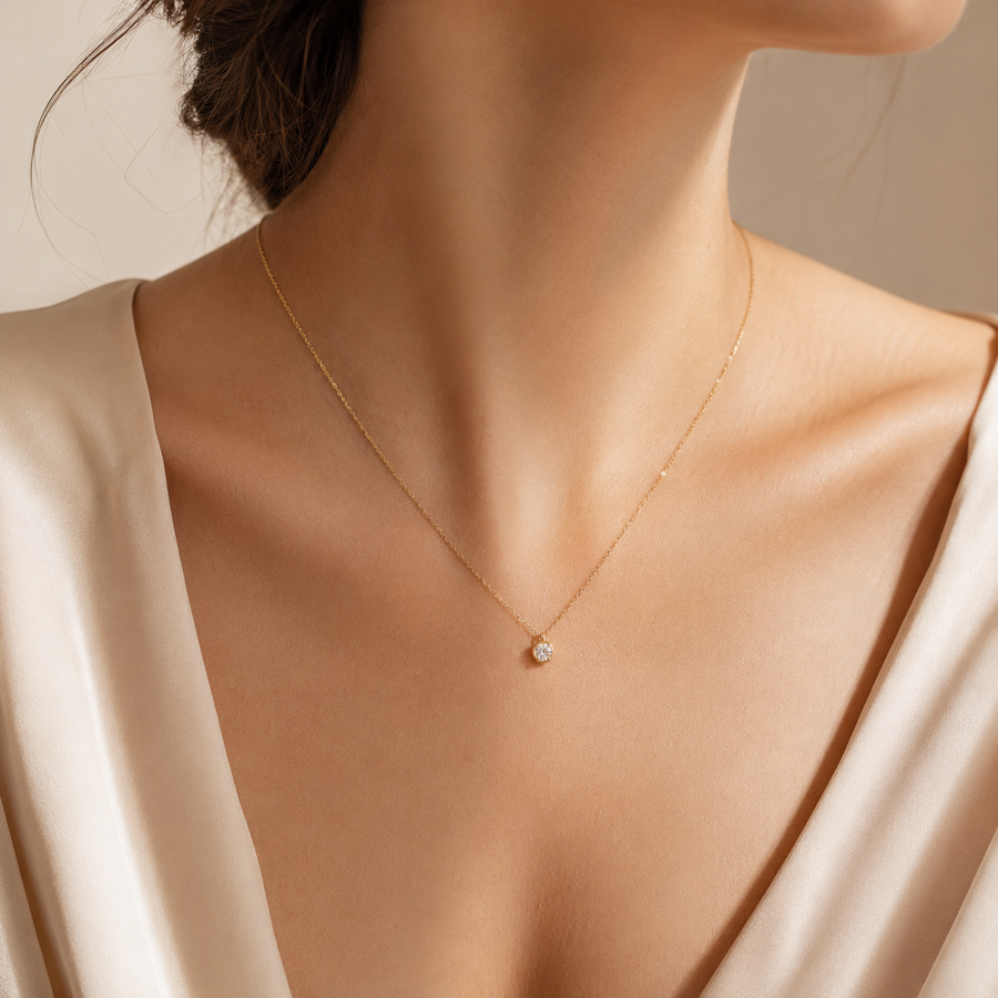 Collier doré